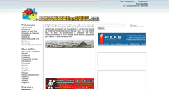 Desktop Screenshot of construccionentandil.com